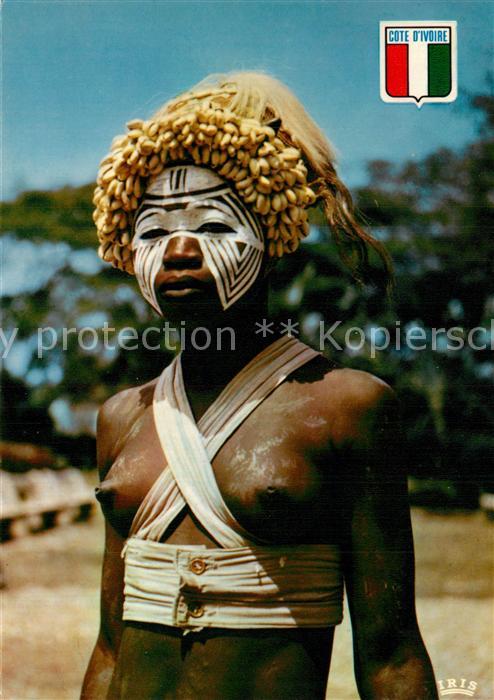 Elfenbeinkueste Cote d Ivoire Petite danseuse de Man