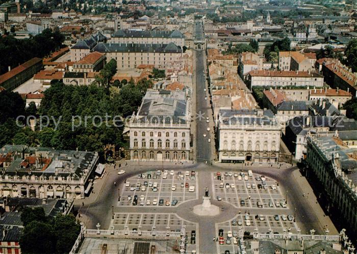 Nancy Lothringen Fliegeraufnahme Place-Stanislas Grand-Theatre Rue-Ste-Catherine
