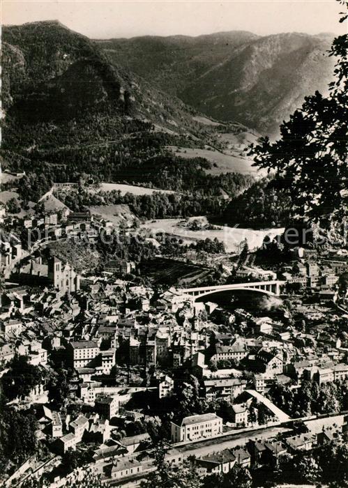 Saint-Claude Jura Fliegeraufnahme