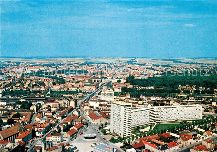 Chalons-sur-Marne Fliegeraufnahme Tour d`Orleans