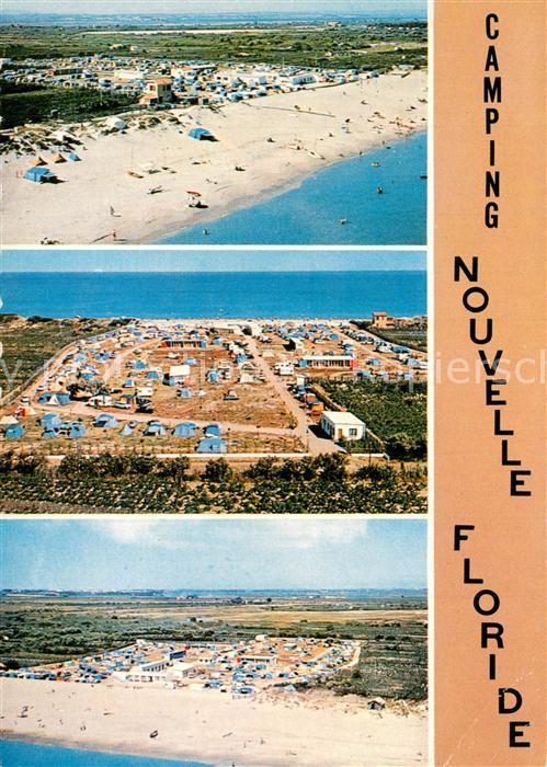 Marseillan Plage Camping Nouvelle Floride vues aériennes