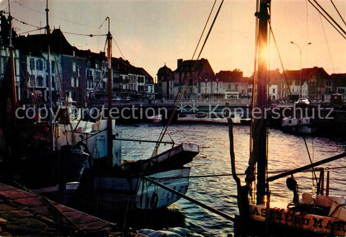 Le Croisic Coucher de soleil sur le port