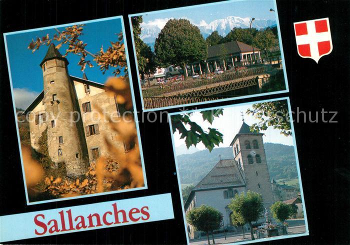 Sallanches Chateau Isonches La Grenette Alpes Eglise