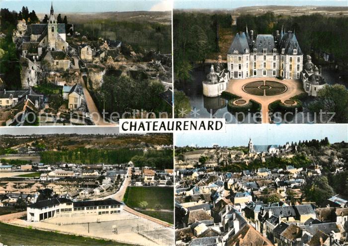 Chateaurenard Loiret Eglise Saint Etienne Chateau de la Motte le C.E.G.