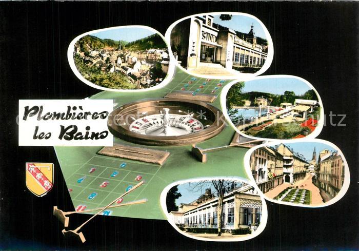 Plombieres-les-Bains Vosges Vues d_ensemble Casino Roulette