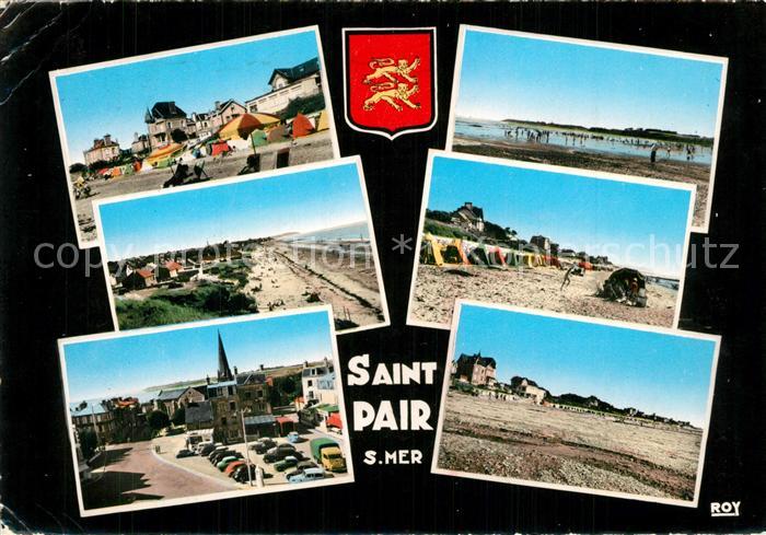 Saint-Pair-sur-Mer Vues partielles Place Plage