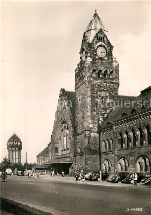 Metz  57 Moselle La Gare Bahnhof