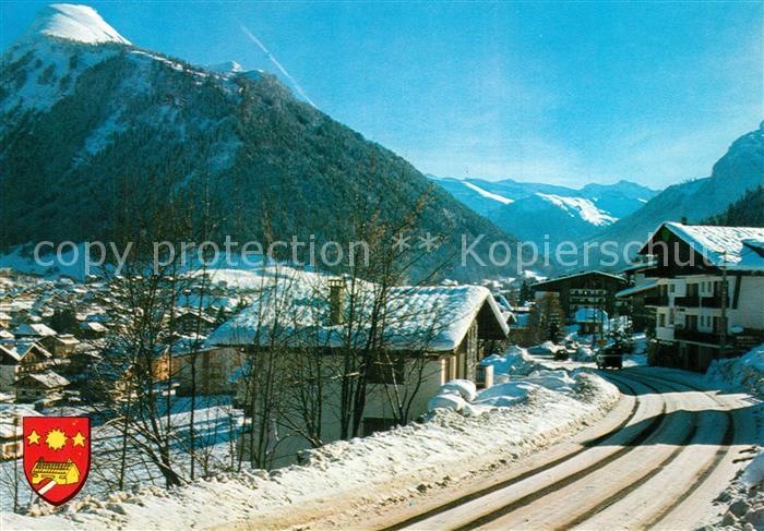 Morzine Pointe de Nyon Pointe de Ressachaux Village des Sports d Hiver Alpes Fra