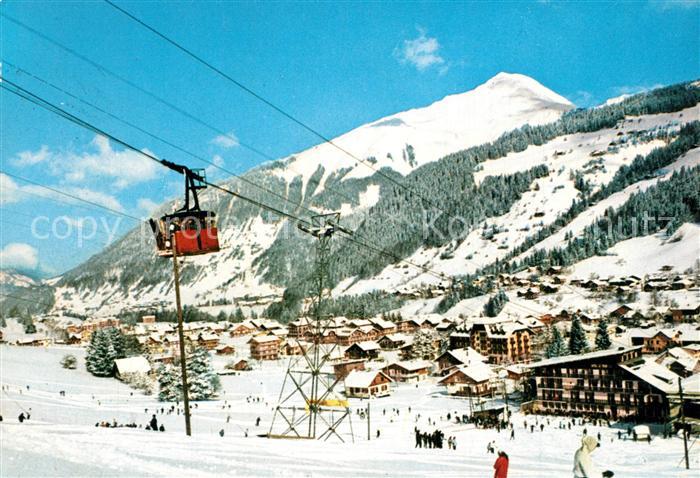 Morzine Panorama du village en hiver Téléphérique du Plénay Hôtel Le Tremplin Al