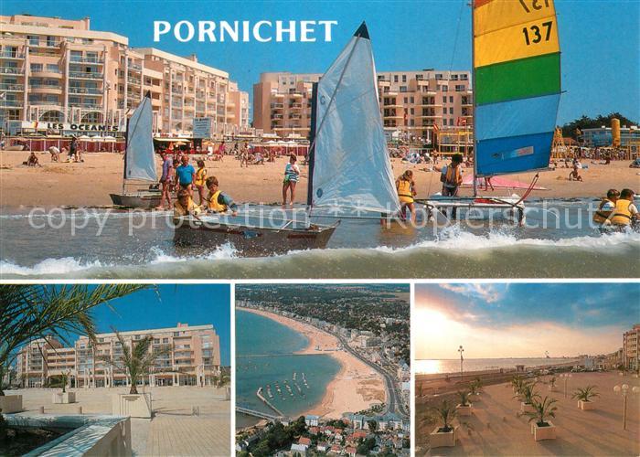 Pornichet La plage et les résidences Océanes