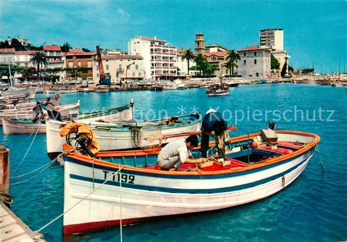 Sainte Maxime sur Mer Var Retour de pêche Côte d Azur