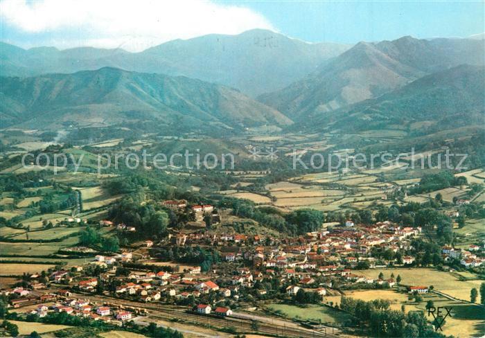 Saint-Jean-Pied-de-Port Vue aérienne