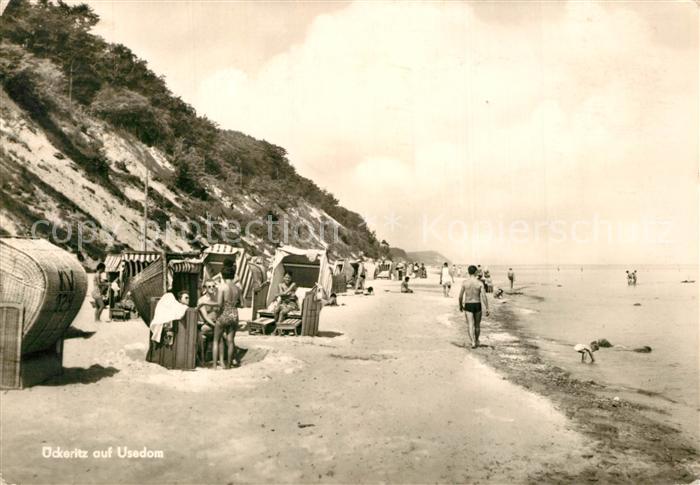ueckeritz Usedom Kueste Strand