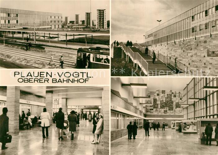 Plauen Vogtland Oberer Bahnhof Treppenaufgang Innenansichten