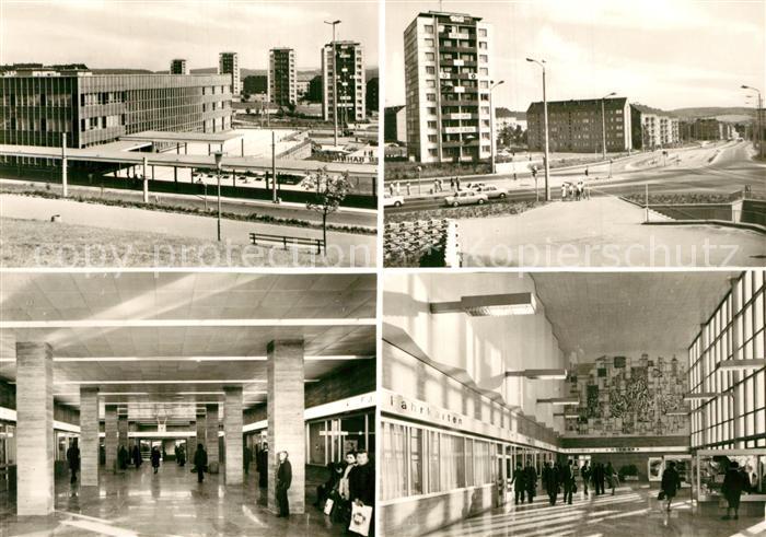 Plauen Vogtland Oberer Bahnhof Halle Hochhaeuser