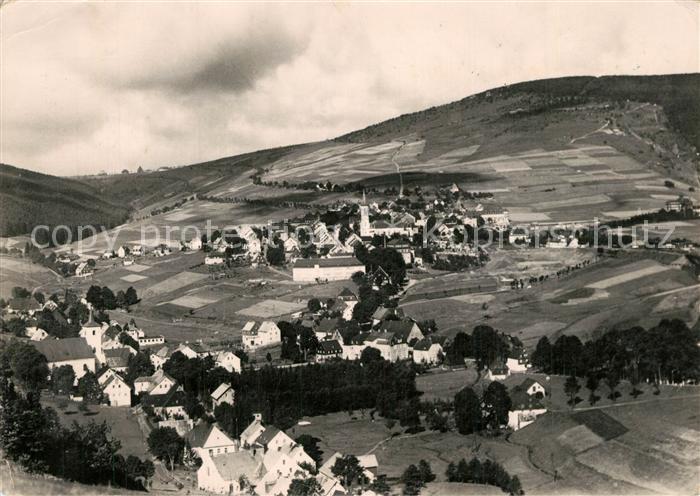 Oberwiesenthal Erzgebirge Panorama Kurort