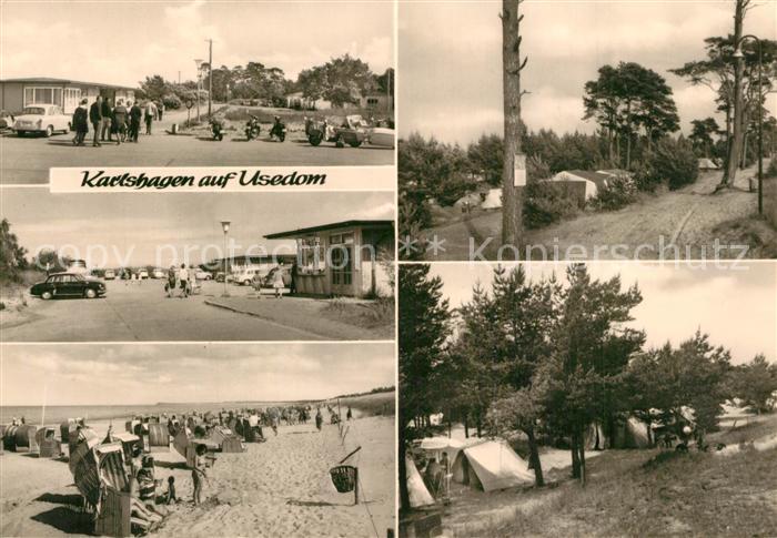 Karlshagen Weg zum Strand Campingplatz