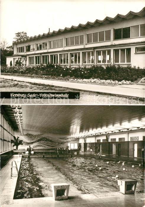 Bernburg Saale Volksschwimmhalle Hallenbad