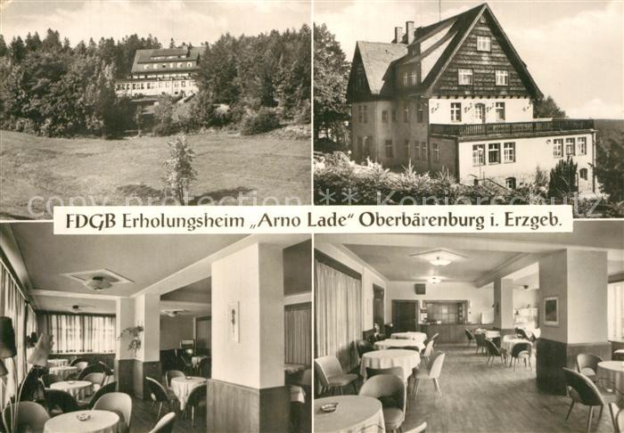 Oberbaerenburg Baerenburg FDGB Erholungsheim Arno Lade