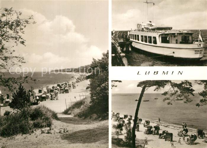 Lubmin Ostseebad Badestrand Faehre