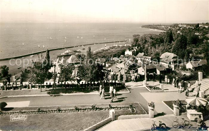 Thonon-les-Bains Les Jardins et les Belvederes dominant le Lac Leman