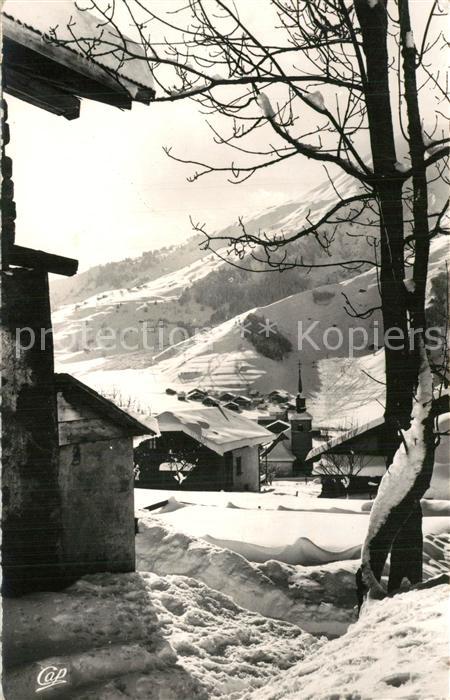 Les Contamines sur Saint Gervais Vue generale