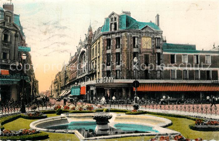 Orleans Loiret Square Albert I Rue de la Republique