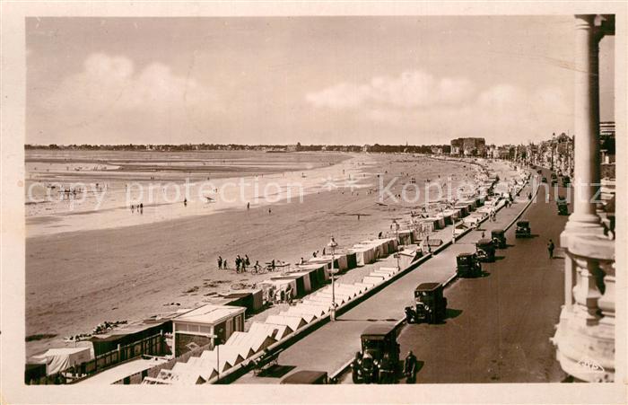 La Baule sur Mer Vue generale de la Plage vers le Pouliguen