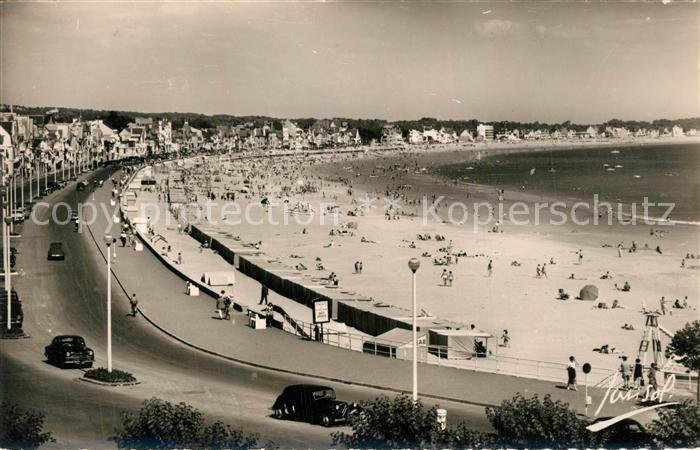 La Baule sur Mer Vue generale de la plage et nouveau Boulevard