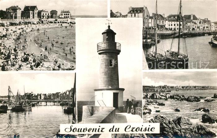 Le Croisic La Plage de Port Lin Le Port Le Phare La Grande Cote