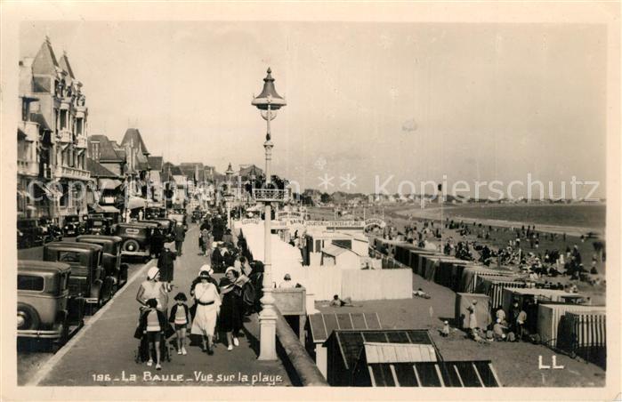 La Baule sur Mer Vue sur la plage