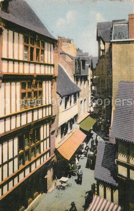 Le Mont-Saint-Michel La Rue Principale