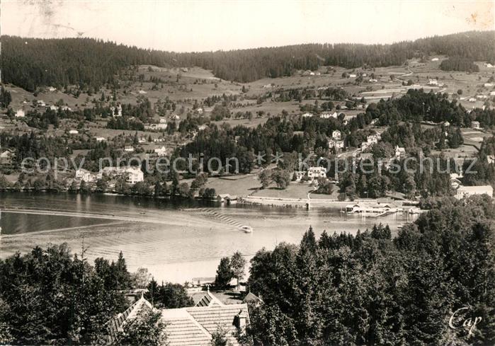 Gerardmer Vosges Vue sur le Lac