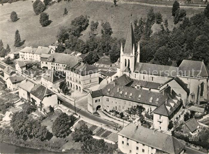 Montbenoit Abbaye Vue aerienne