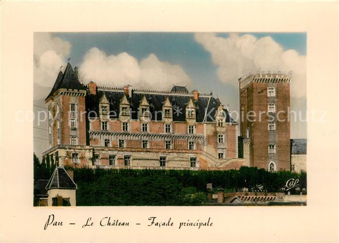 Pau 64 Le Chateau Facade principale
