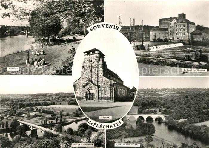 Plechatel La Plage L’Eglise Le Maulin de Macaire Post de la Charriere Pont du Ch