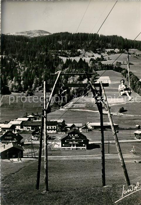 Les Gets Haute Savoie Le tele-siege