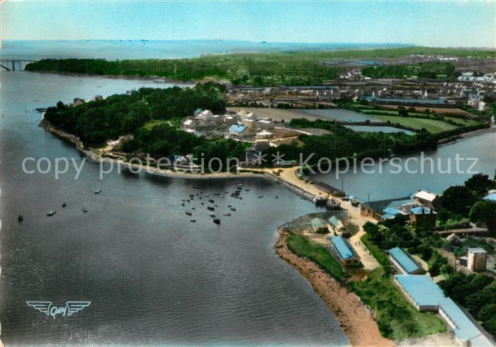 Le Relecq-Kerhuon Ecluse et de Stear Vue aerienne