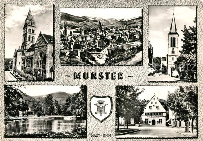 Munster Haut Rhin Elsass Vue d_ensemble