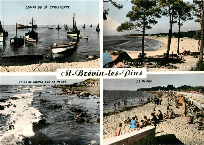 Saint-Brevin-les-Pins Depart du St Christophe La Plage Effet de Vagues la Plage