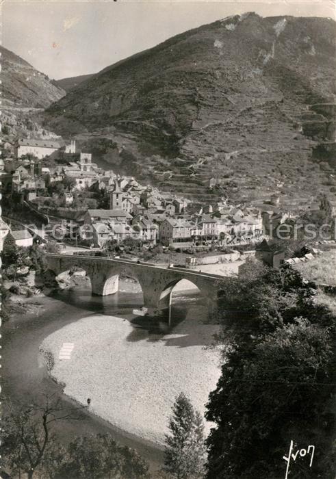 Sainte-Enimie Vue generale