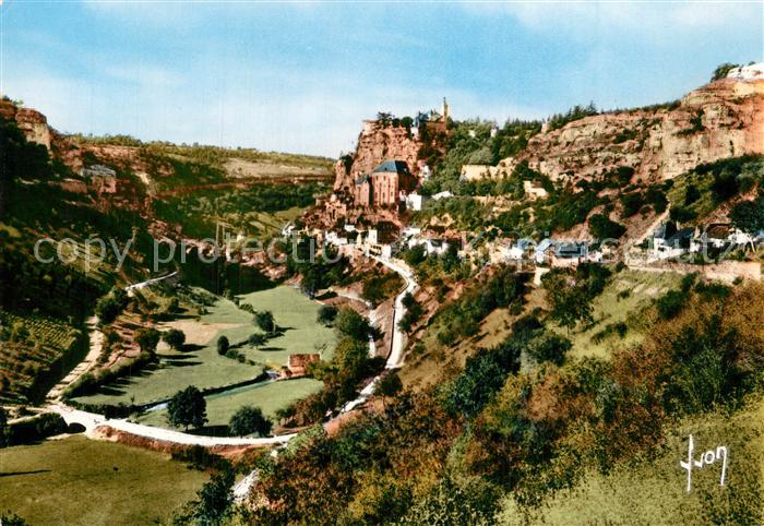 Rocamadour Vue generale