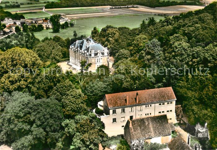 Aze Loir-et-Cher La maison de repos de Courtoze Vue aeri