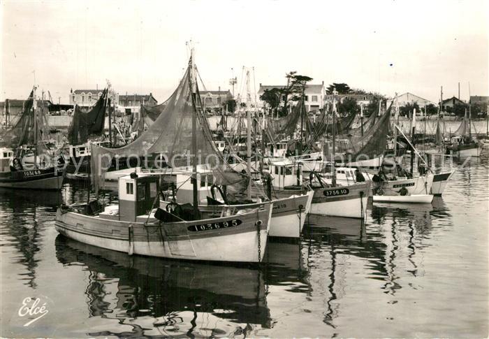 Ile d Oleron La Cotiniere Bateaux de Peche