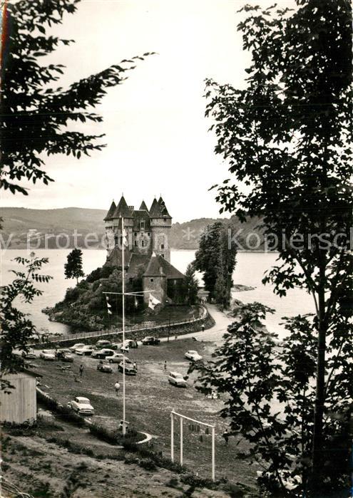 Bort-les-Orgues Barrage Chateau de Val Commune de Lanobre