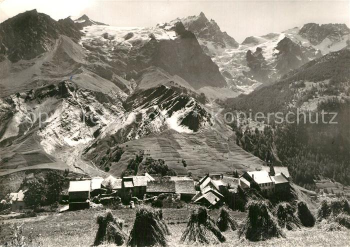 La Grave-en-Oisans Le Village et la Meije