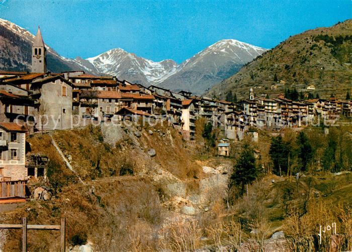 Saint-Martin-Vesubie Vue d’ensemble du village