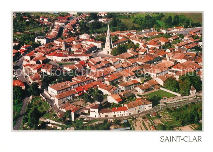 Saint-Clar Au coeur de la Lomagne Vue aerienne