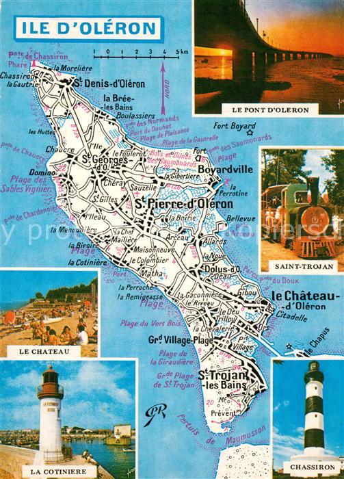 Ile d Oleron Le Pont d’Oleron Le Chateau Saint Troja