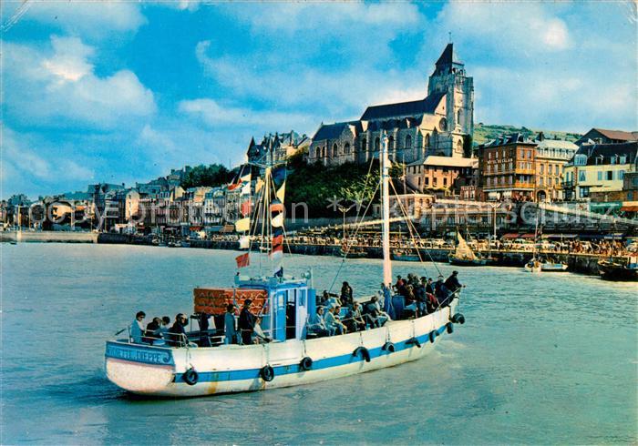Le Treport Arrivee du bateau Promenade La Vonette